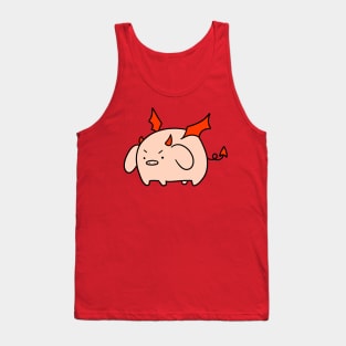 Red Devil Pig Tank Top